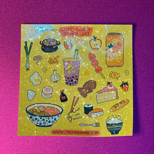 Cutie Foodie Sticket Set