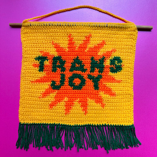 'Trans Joy' Tapestry