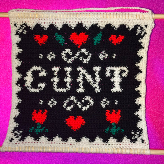 'CUNT' Tapestry