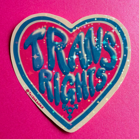 'Trans Rights' Sticker