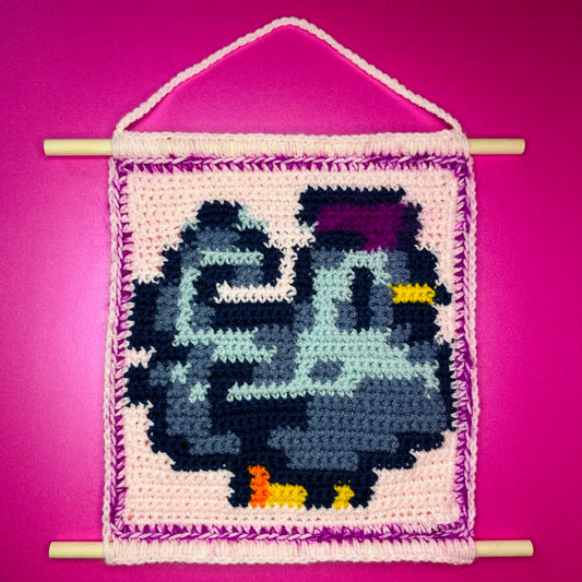 Blue Chicken Tapestry