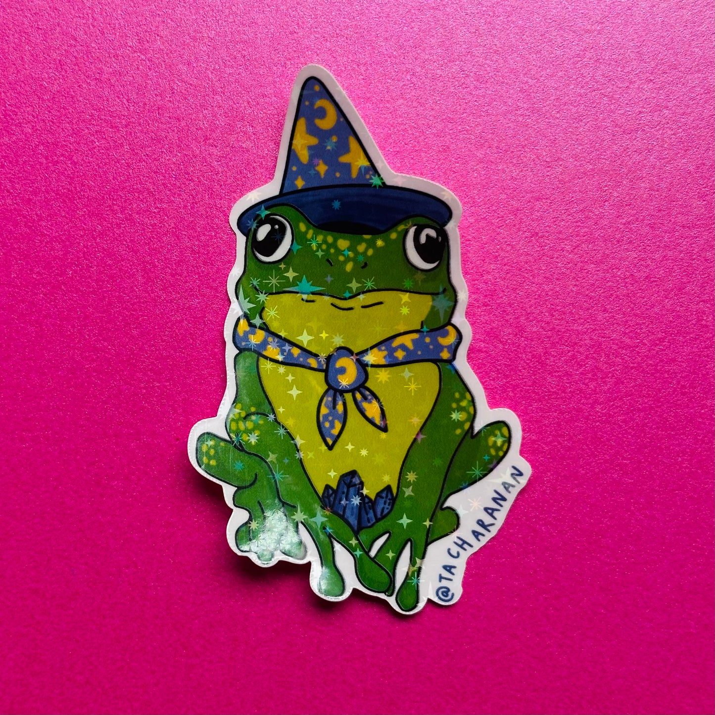 'Witchy Frog' sticker